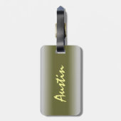 Splashdownの荷物のラベル ラゲッジタグ (裏面縦)