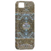 Splashforzeのエレガントなモノグラム Case-Mate iPhoneケース (裏面/右)