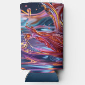 Splashing Color Liquids スリム缶クーラー (裏面)