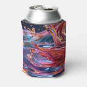 Splashing Color Liquids 缶クーラー (缶裏面)