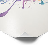 Splashing Guitarsサイケデリック Photo Art #3 フォトプリント (角)