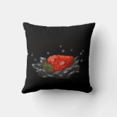 Splashing strawberry クッション (裏面)