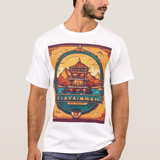 SplashWorks:ダイナミックデザイン Tシャツ (正面)