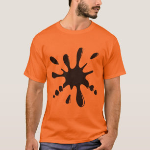 Splatのワイシャツ(黒いSplat) Tシャツ