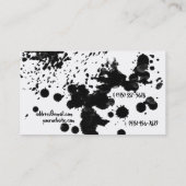 Splat v 名刺 (裏面)