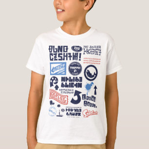 Splatoon Kanjiロゴマッシュアップポスター Tシャツ