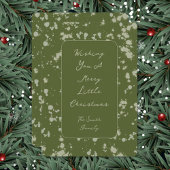 Splatter Christmas Card シーズンカード