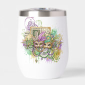 Splatter Mardi Gras collage (正面)