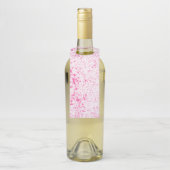 Splatter Texture - Pink ボトルネックタグ (ボトル)