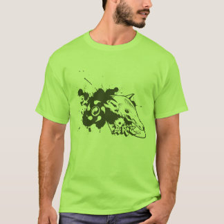 splattereater_symbol_darkgreen tシャツ