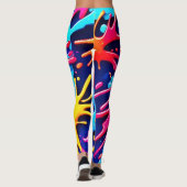 Splatterfest：混沌カラフル。 レギンス (裏面)