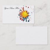 SPLATZ 名刺 (正面/裏面)