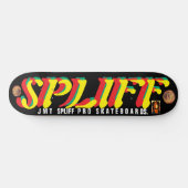 SPLIFFJMT 8 1/4"スケートボードデッキ スケートボード (横)