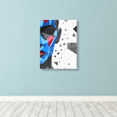 Splinters I – Fragmented Identity Art キャンバスプリント (インサイチュ (ウッドフロア))