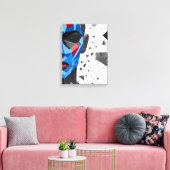 Splinters I – Fragmented Identity Art キャンバスプリント (インサイチュ (リビング))