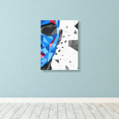 Splinters II – Fragmented Identity Art キャンバスプリント (インサイチュ (ウッドフロア))