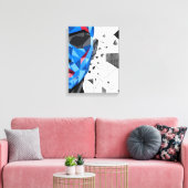 Splinters II – Fragmented Identity Art キャンバスプリント (インサイチュ (リビング))