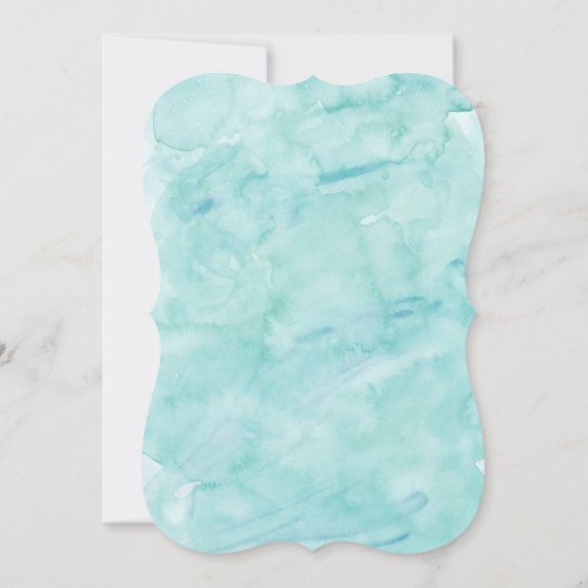 Splishのしぶき|のプールのパーティの招待状 招待状 (裏面)