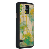 SplishのしぶきI CarvedメープルGalaxy S5スリムケース (右)