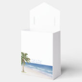 Splish Splash Beach Baby Shower Favor Box フェイバーボックス (オープン)