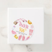 Splish Splash Summer Baby Shower フェイバータグ (インサイチュ)