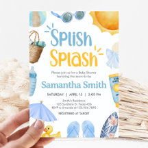 Splish Splash Summer Baby Shower