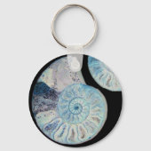 Split Ammonite Keyring キーホルダー (正面)