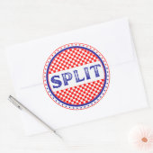 Split City Pride Emblem – Croatian Identity ラウンドシール (封筒)