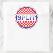 Split City Pride Emblem – Croatian Identity ラウンドシール (バッグ)
