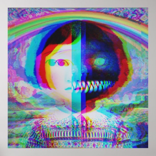 Split Face Nightmare ポスター (正面)