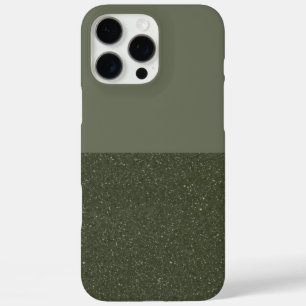 Split Moss GreenテクスチャiPhoneケース – カスタマイズ iPhone 16 Pro Maxケース
