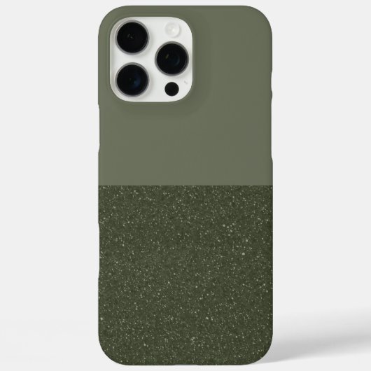 Split Moss GreenテクスチャiPhoneケース – カスタマイズ Case-Mate iPhoneケース (裏面)