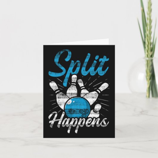 Split Occuitおもしろいボーリング カード (正面)