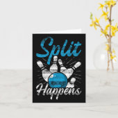 Split Occuitおもしろいボーリング カード (黄色い花)