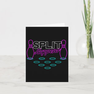 Split Occuitおもしろいボーリング カード