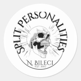 Split Personalityロゴシール ラウンドシール