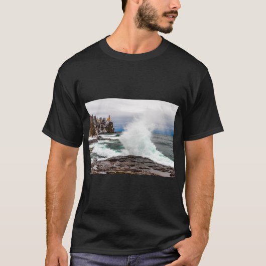 Splitrock Wave オーバーサイズ Tシャツ (正面)