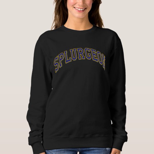 Splorgeon Arched Dictionaryおもしろいワードプレイ スウェットシャツ (正面)