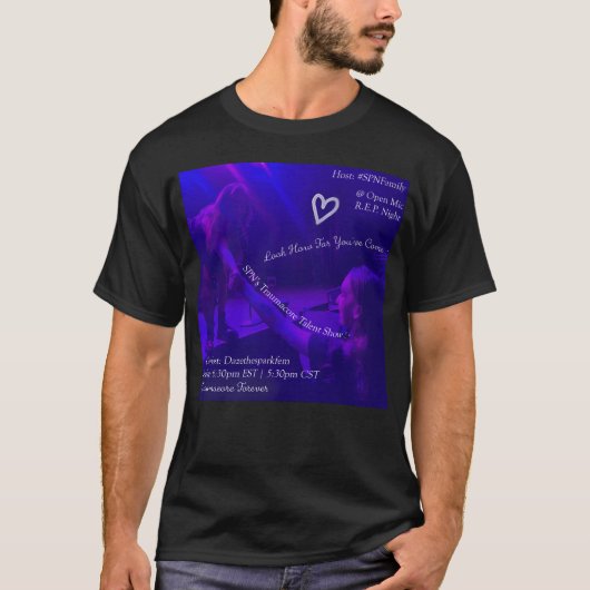 SPNスラウマコアレント ショーバナー ビンテージ Tシャツ (正面)