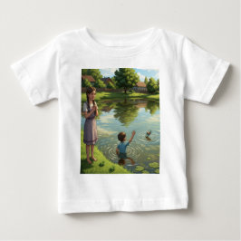 SPNP_ベビー用ファインジャージーTシャツ ベビーTシャツ