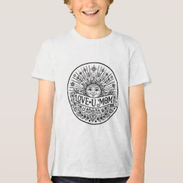SPNP_愛のママ ベラ+キャンバス ユース トリブレンドTシャツ トライブレンドＴシャツ
