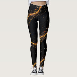 SPNP_Black stars Leggings レギンス