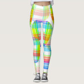 SPNP_Check printed Leggings レギンス (正面)