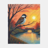 SPNP_Fleece Blanket, 50"x60" フリースブランケット (正面)