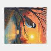 SPNP_Fleece Blanket, 50"x60" フリースブランケット (正面(横))