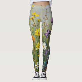 SPNP_Flowers_Leggings レギンス