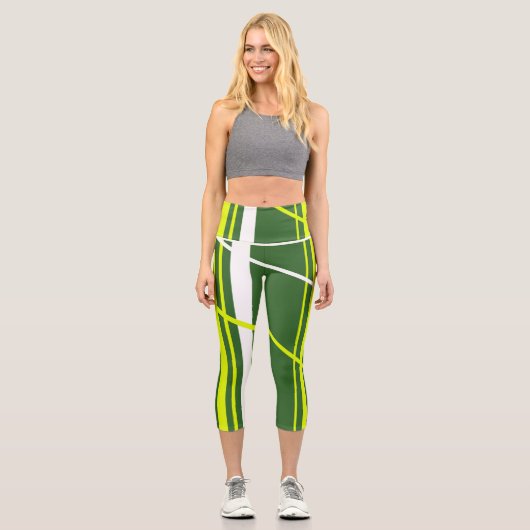 SPNP_High Waisted Capris カプリレギンス (正面)