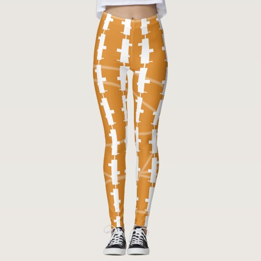 SPNP_Orange_Leggings レギンス (正面)
