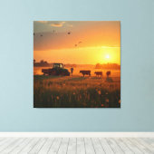 SPNP_Premium ラッピングされたキャンバス キャンバスプリント (インサイチュ (ウッドフロア))