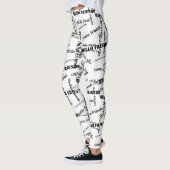 SPNP_ Text printed leggings レギンス (左)